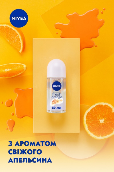 Дезодорант-антиперспирант для женщин Nivea Fresh Orange 50 мл