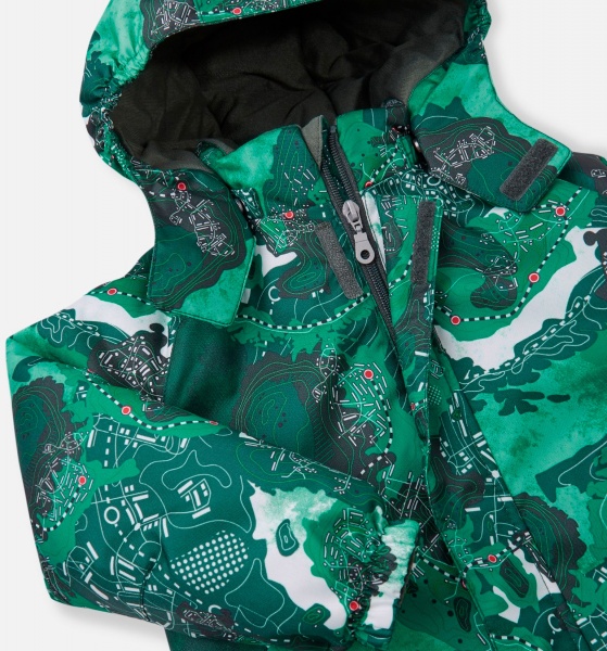 Костюм зимовий для хлопчиків Lassie Raiku зріст 116 темно-зелений 7100022A 