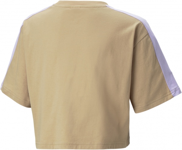 Футболка Puma T7 VACAY QUEEN GRAPHIC TEE G 53866989 р.140 бежевий