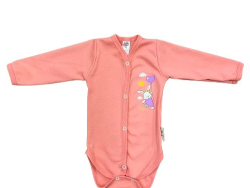 Боди для девочки Bambinelli с аликацией р.62 оранжевый Б302-4 