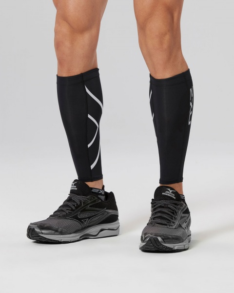 Гетри 2XU Compression Calf Guards UA1987b_BLK/BLK р.L чорний