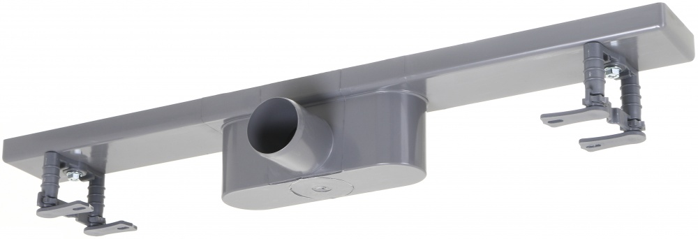 Душевой лоток Water House Душевой канал WATER HOUSE (корпус из пластиковый) L 60см, нержавеющая решетка цвет золотой