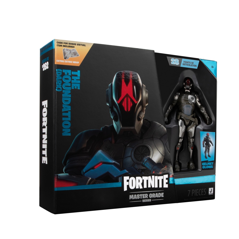 Фигурка коллекционная Fortnite Master Series Figure The Foundation (Dark) 10 см FNT1325