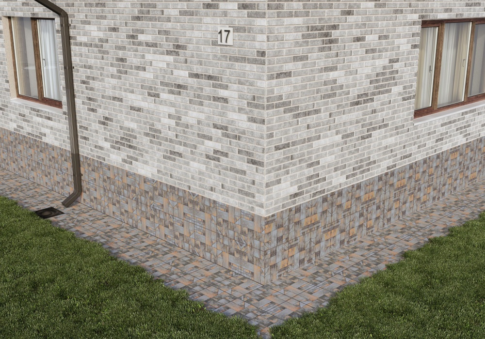 Плитка Golden Tile Granada grey GD2830 40x40 см