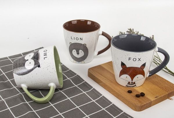 Чашка Cute Fox 370 мл, керамика