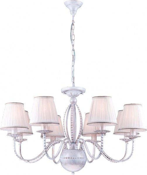 Підвіс Arte Lamp CALAMARO A2046LM-8WG 8x60 Вт E14 білий 