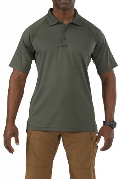 Футболка 5.11 Tactical Performance Polo - Short Sleeve, Synthetic Knit, DU Green