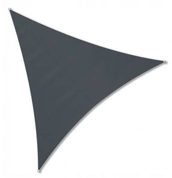 Тент-парус POLI трикутник 5x5x7 м сірий 