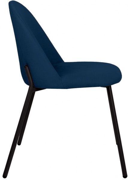 Стул обеденный Nowy Styl SKY BLACK (BOX-2) FC-79 черный/синий