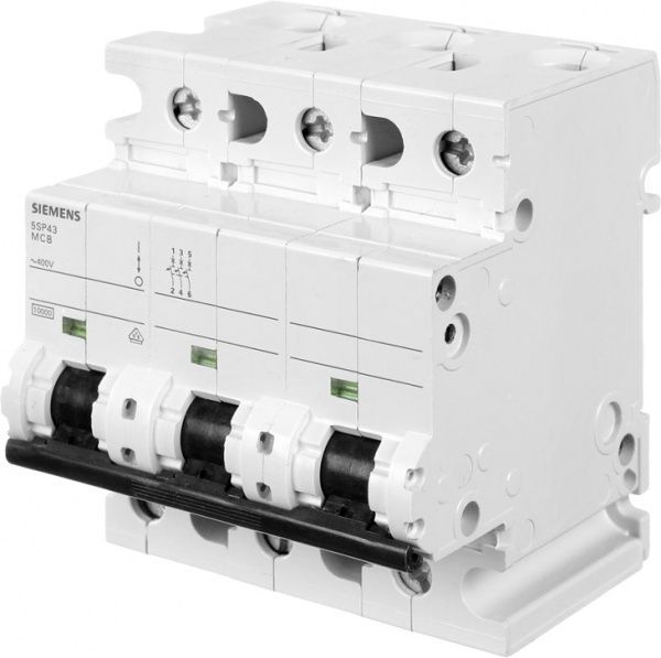 Автоматичний вимикач Siemens 3P C 100А (6кА) 5SP4391-7