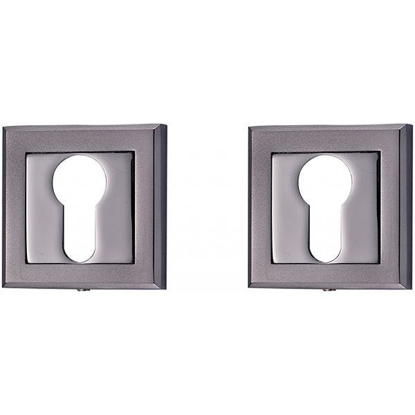 Накладка MVM E8 ВN/SBN PZ черный никель/матовый черный никель