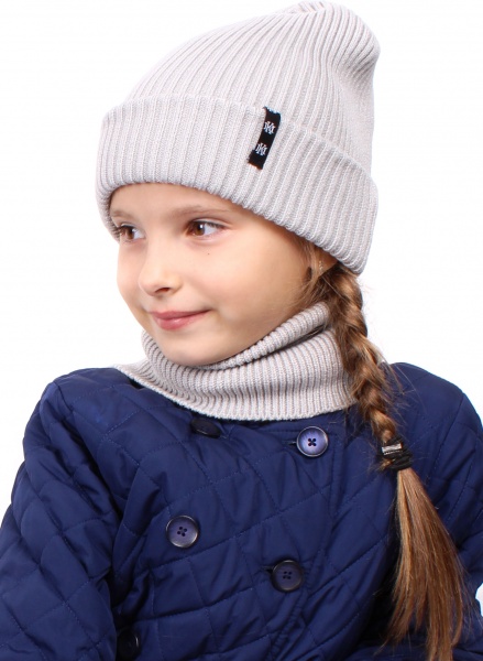 Баф Mariknit р.28х17 см сірий 