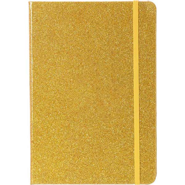 Книга для записей Ningbo А5 96 листов золотая