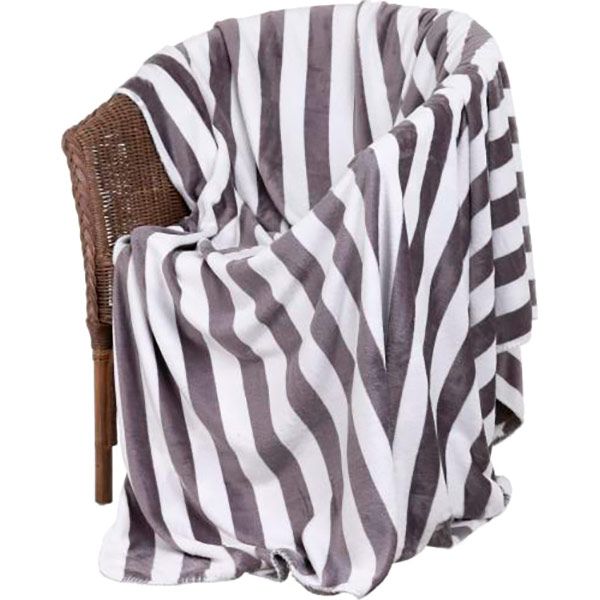 Плед Basic зірки/полоска 160x220 см різнокольоровий La Nuit 