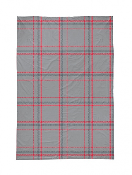 Простирадло фланель Christmas Deer 160x220 см сірий La Nuit 