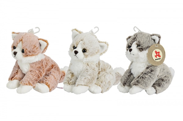 М'яка іграшка Nicotoy Пухнасте кошеня 25 см в асортименті 5834562
