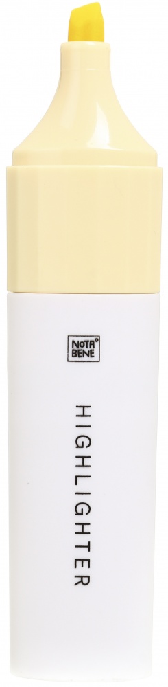 Маркер текстовий Nota Bene Pastel 2-5 мм жовтий