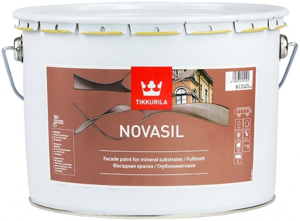 Фарба TIKKURILA Novasil, база LC база під тонування 9л 13,1кг 