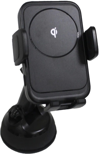 Автомобильное зарядное устройство беспроводной с держателями Lavita LA 333475 черный