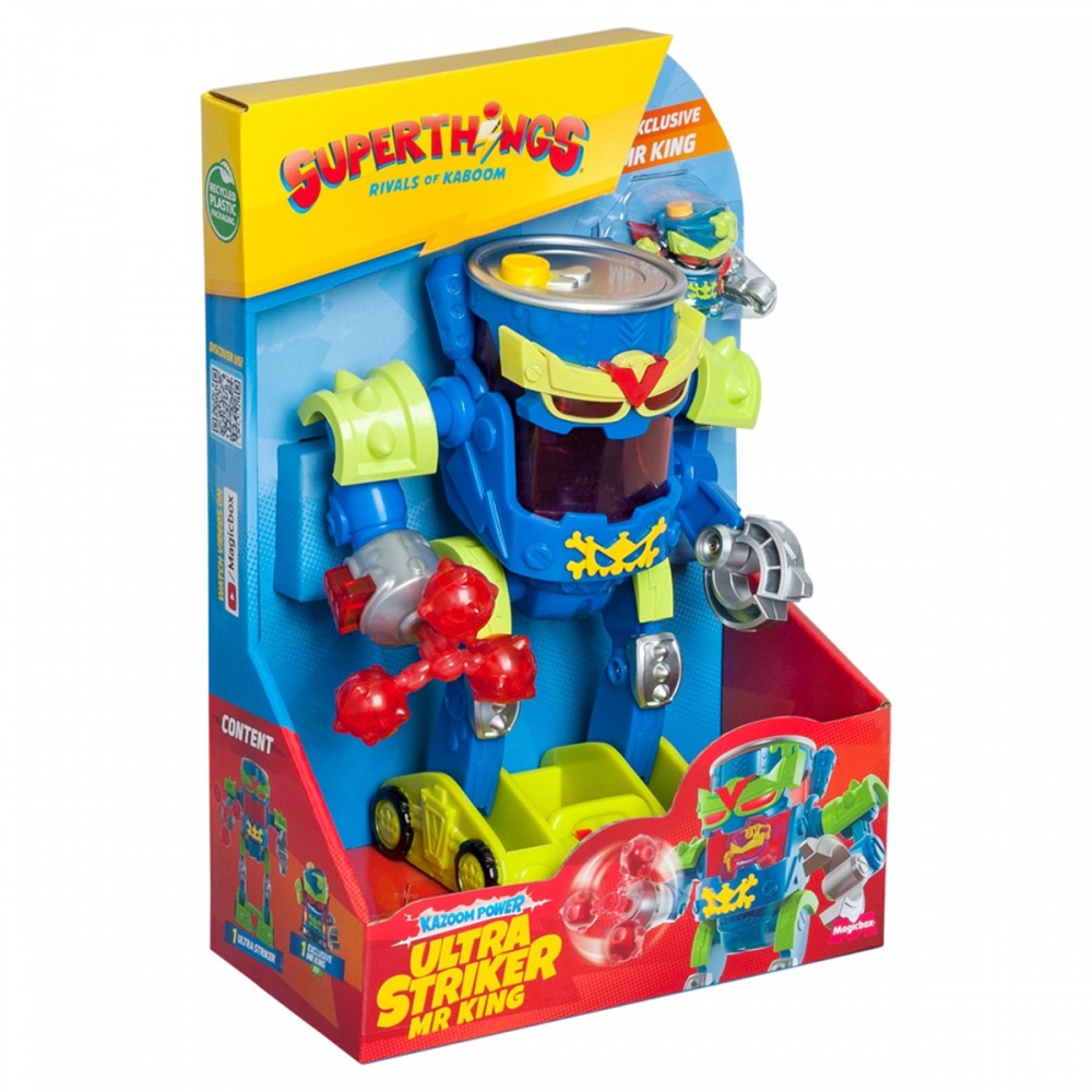 Фігурка анімаційного персонажа SuperThings Kazoom Power Ультрастрайкер Містер Кінг PSTSP116IN250