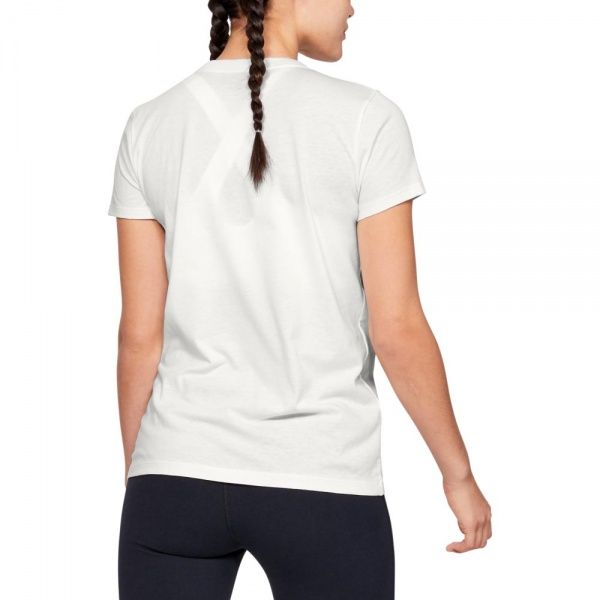 Футболка Under Armour GRAPHIC WM CLASSIC CREW 1330349-112 M білий