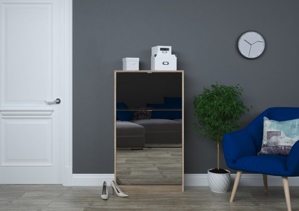 Тумба для взуття Грейд Барі 3 270x700x1221 мм дуб сонома 