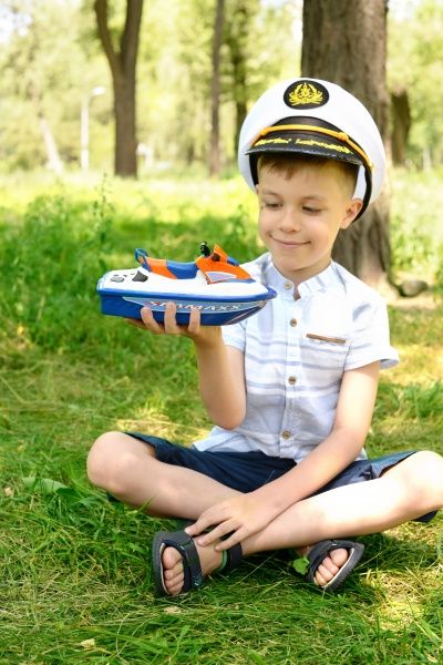 Ігровий набір Bruder Водний транспорт з водієм 63150