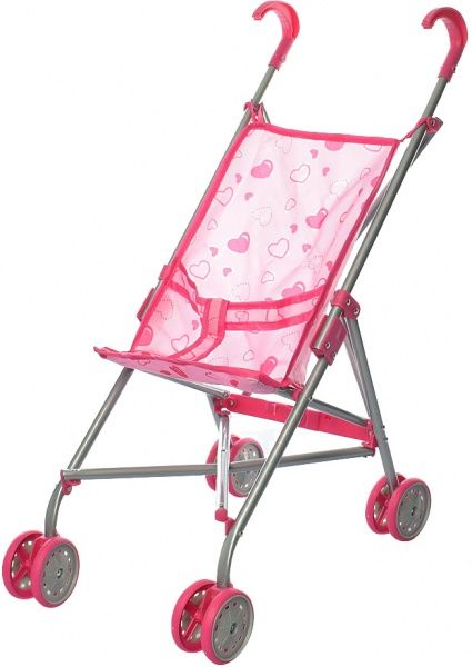 Коляска прогулочная 9302 W для куклы в ассортименте 9302W