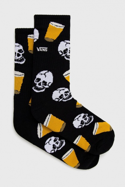 Шкарпетки Vans DIVE BAR CREW VN0A5FINBLK1 р.OS чорно-білий
