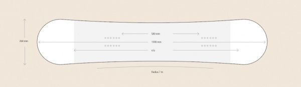 Сноуборд Firefly Furious 159 см
