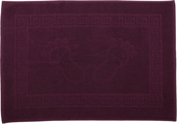 Килимок для ніг 011 Plum 60x85 см сливовий ABC 