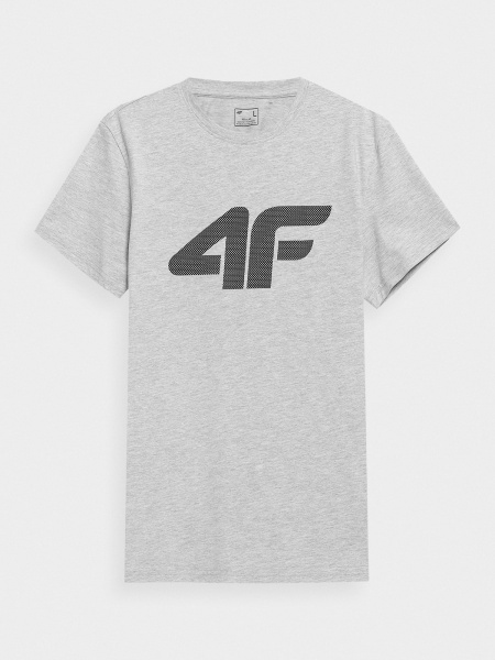 Футболка 4F TSHIRT M537 4FSS23TTSHM537-27M р.M серый