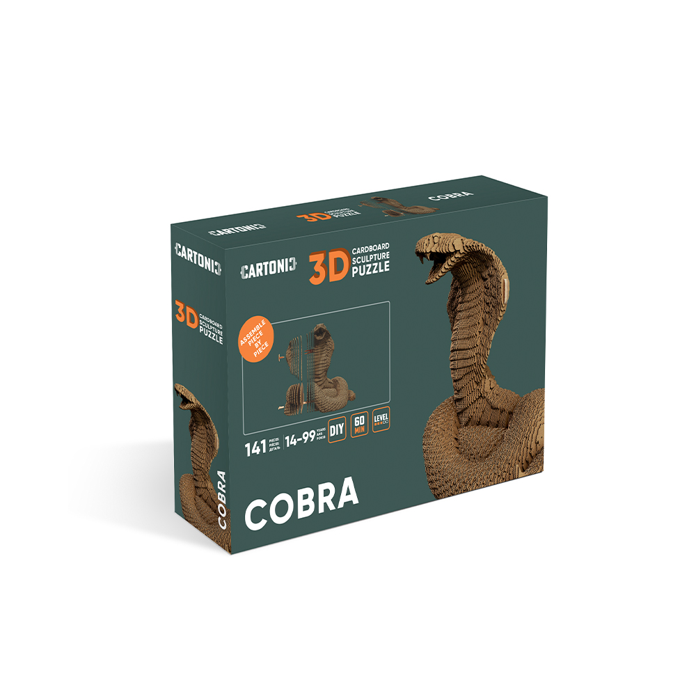 3D-пазл Cartonic COBRA CARTCOBRA
