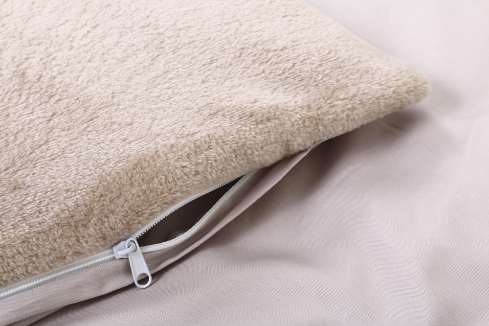 Пододеяльник Light Beige двухсторонний 160x210 см светло-бежевый La Nuit