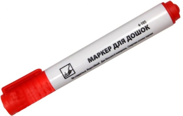 Маркер 4Office 4-105 червоний 