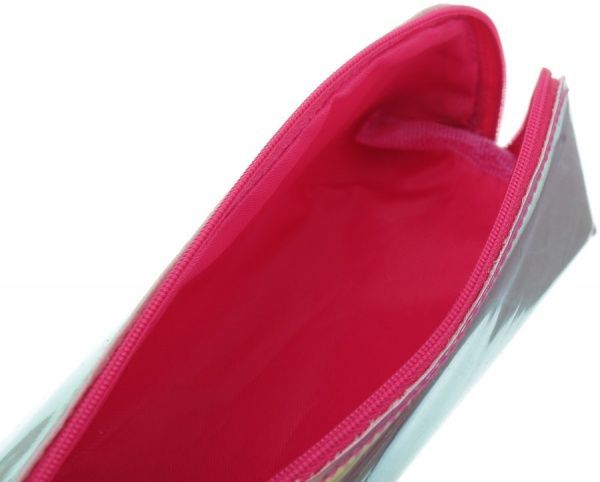 Пенал школьный зеркальный разноцветный