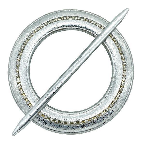 Декор Коло Еліт d150 мм мокре срібло С004-2а MISLT