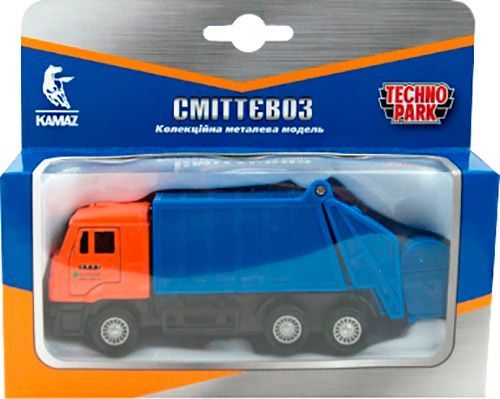 Автомодель Технопарк КамАз мусоровоз SB-16-25WB-U
