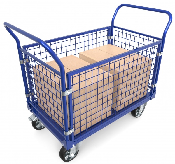 Тележка 750х500-d125 мм STOREHOUSE SHVV-1-4