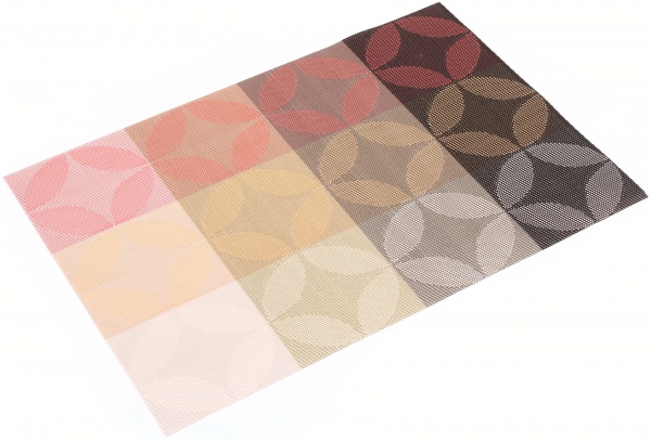 Коврик для сервировки Colorful Mix 30х45 см розовый Eurogold