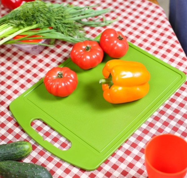 Дошка для нарізання 35х25 см хакі Алеана