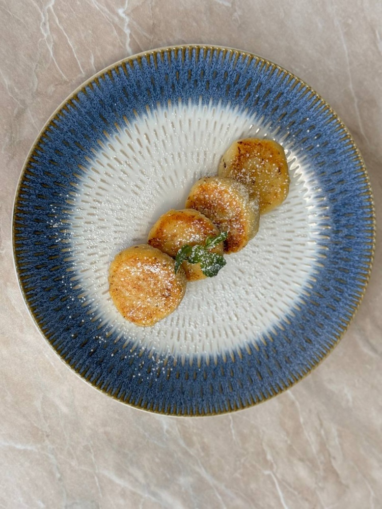 Тарелка подставная Bella Vita Blue Scar 27 см 2 сорт