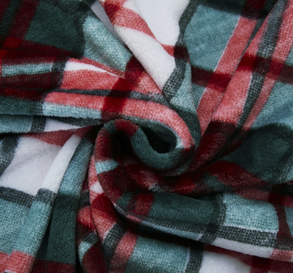 Набор Gift Red Checked плед и носки 150x200 см красный