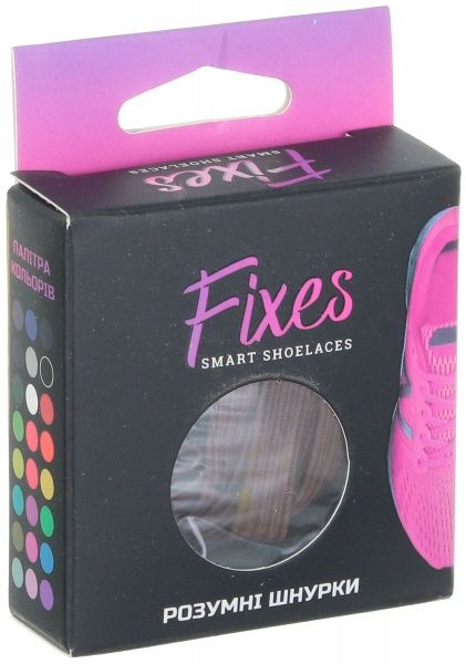 Шнурки Rolli fix006 коричневый