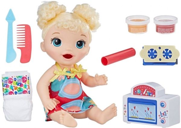 Лялька Hasbro Малятко та їжа E1947