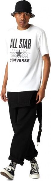 Футболка Converse ALL STAR SS TEE 10018373-102 XL білий