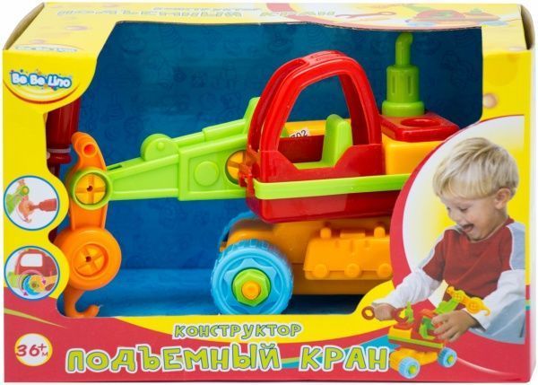 Конструктор Bebelino Подъемный кран 57016