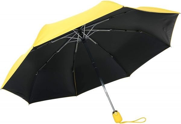 Парасолька KRAGO повний автомат жовтий 