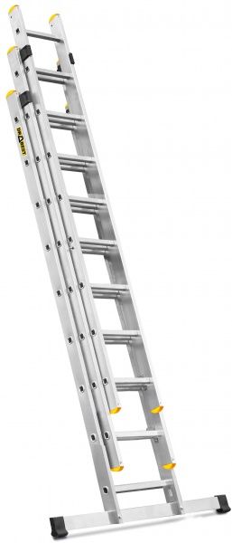 Драбина 3-секційна універсальна Drabest PRO 3х9 (DW3/9-150) 