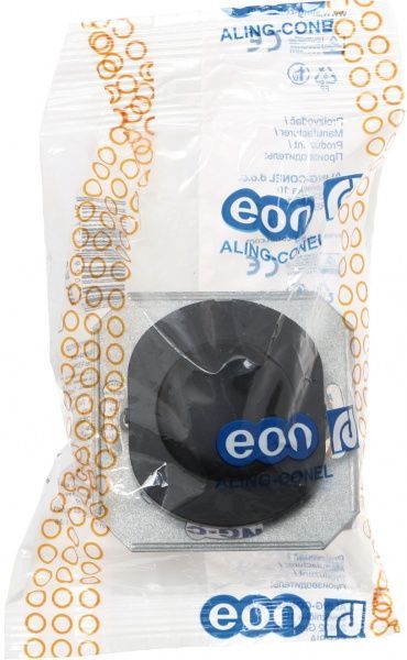 Світлорегулятор Aling-Conel EON з однополюсним вимикачем 200Вт IP20 чорний E6173.E1